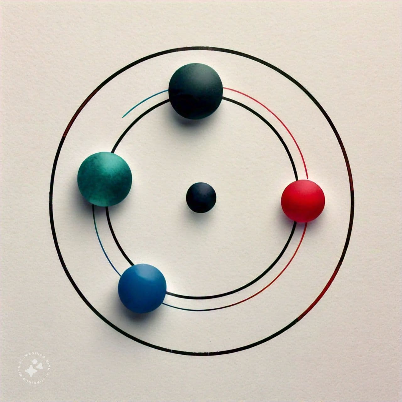 N points on a circle